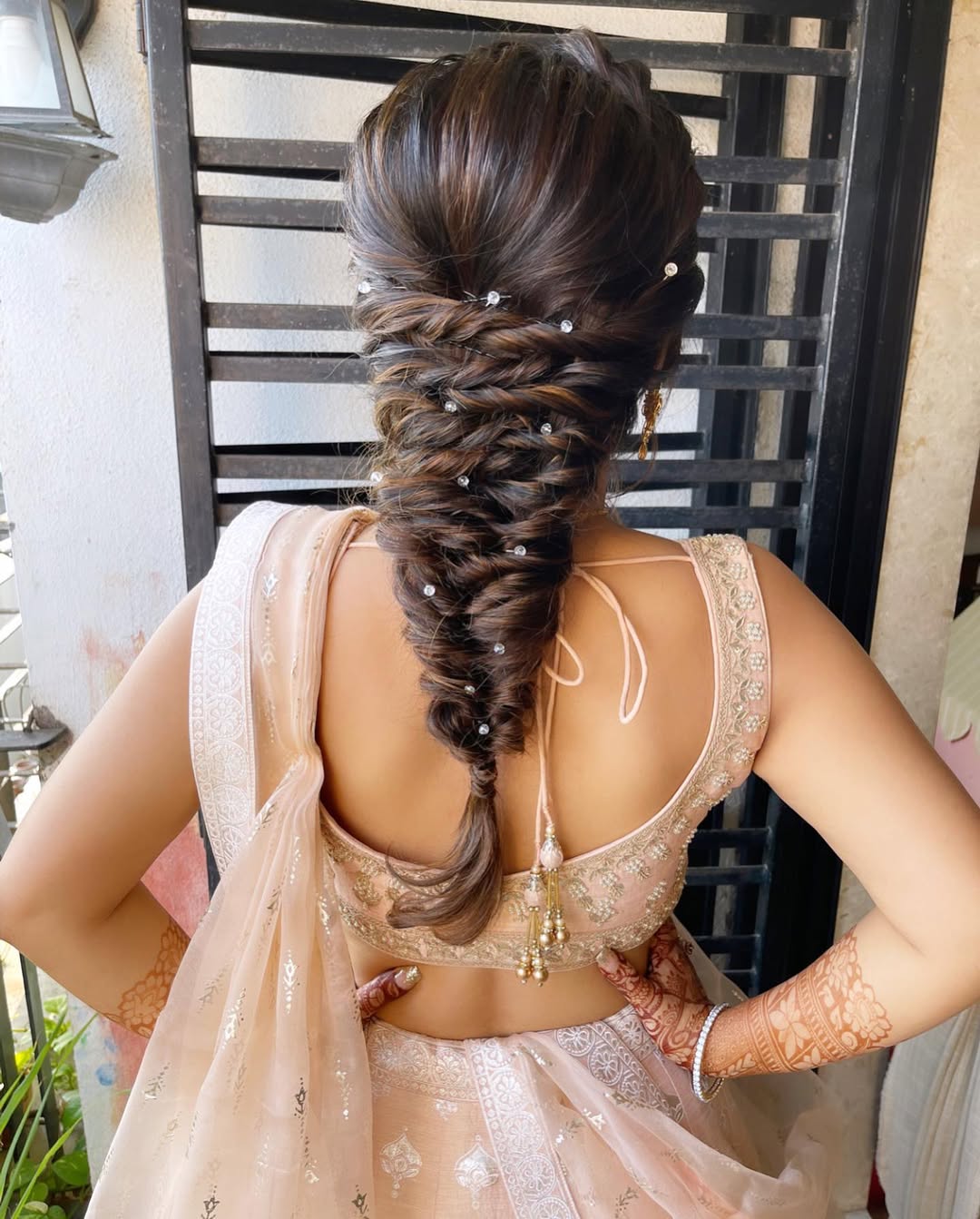 Curly Fishtail Braid