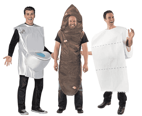 Bathroom Companions Group Costume