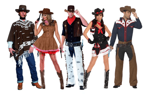 cowboys and cowgirls large