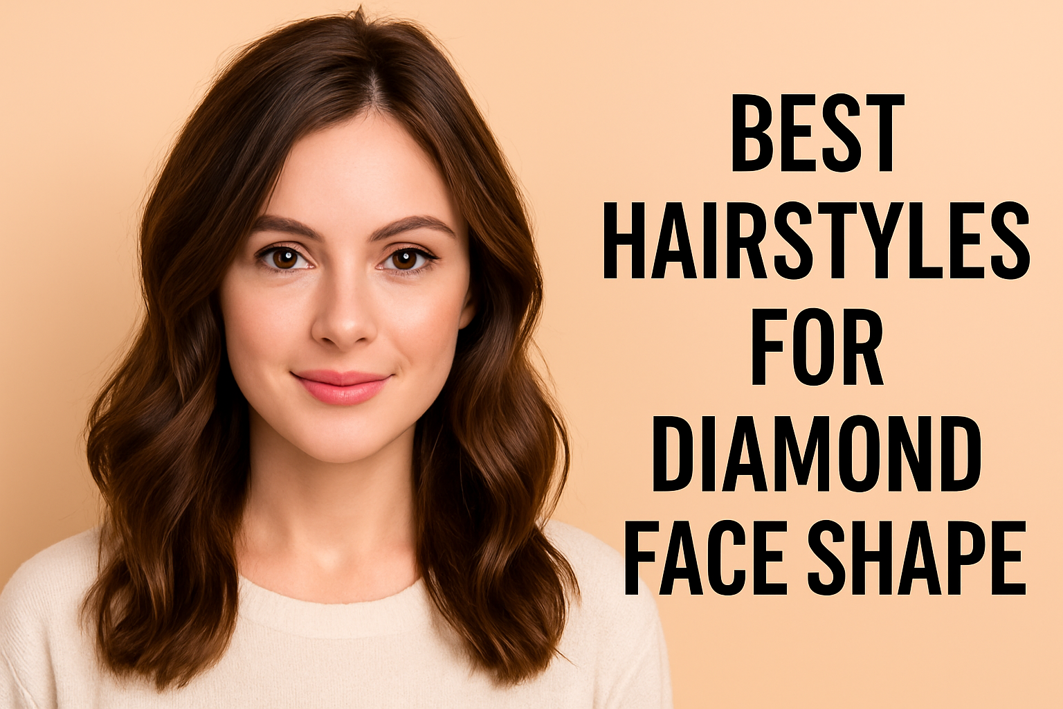 diamond face shape hairstyle