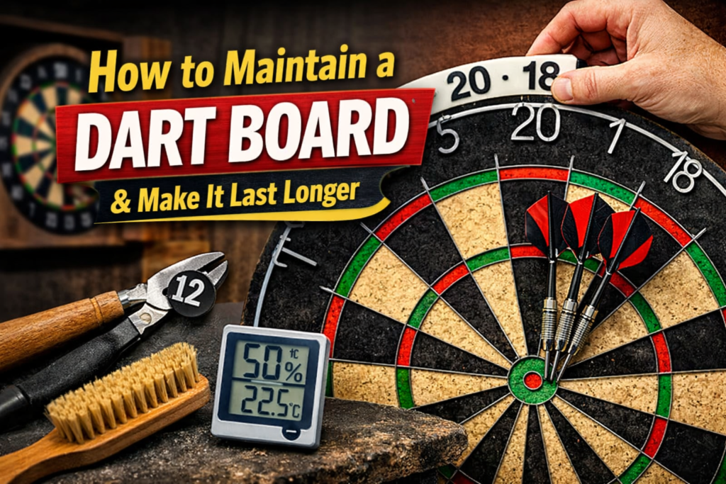How to Maintain a Dart Board and Make It Last Longer