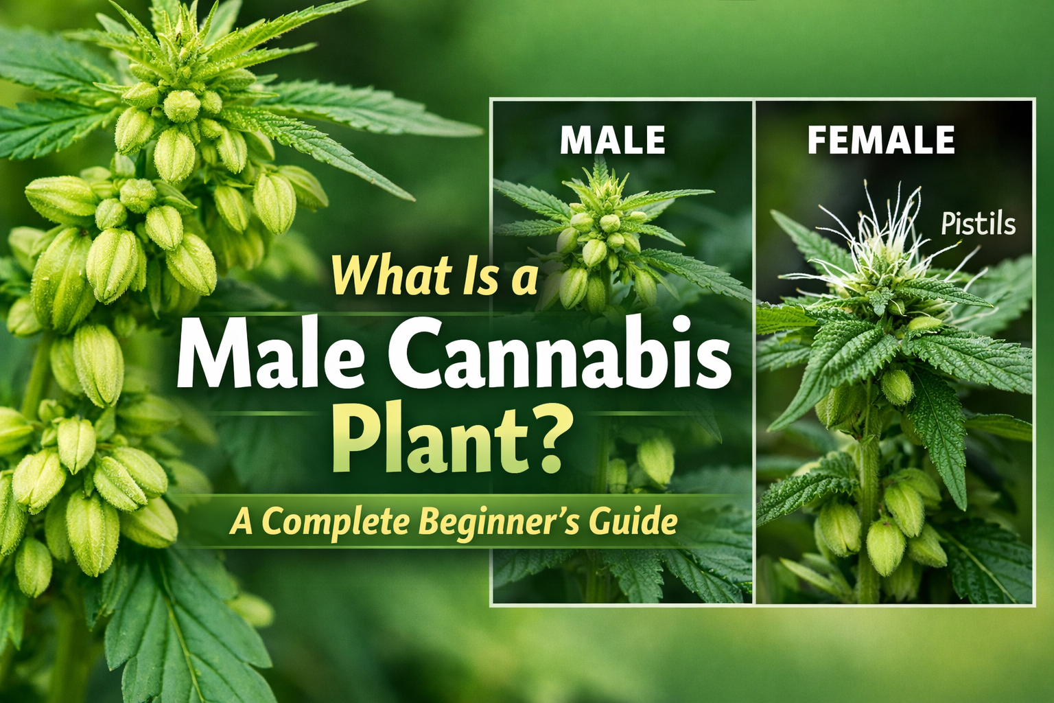 What Is a Male Cannabis Plant? A Complete Beginner's Guide