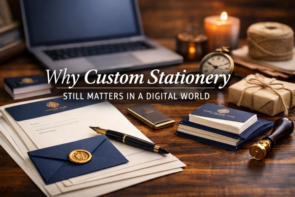 Why Custom Stationery Still Matters in a Digital World