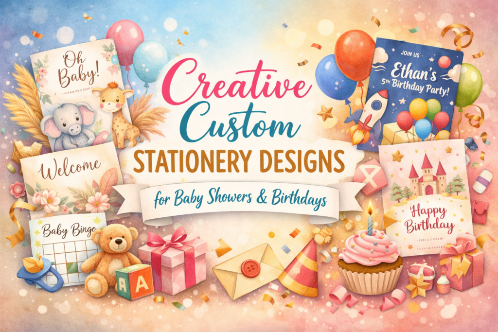 custom stationery designs