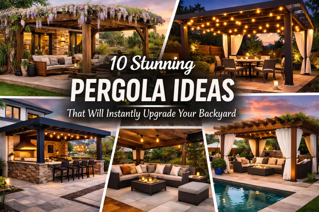 10 Stunning Pergola Ideas