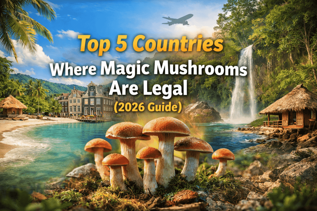 5 Countries Where Magic Mushrooms Are Legal