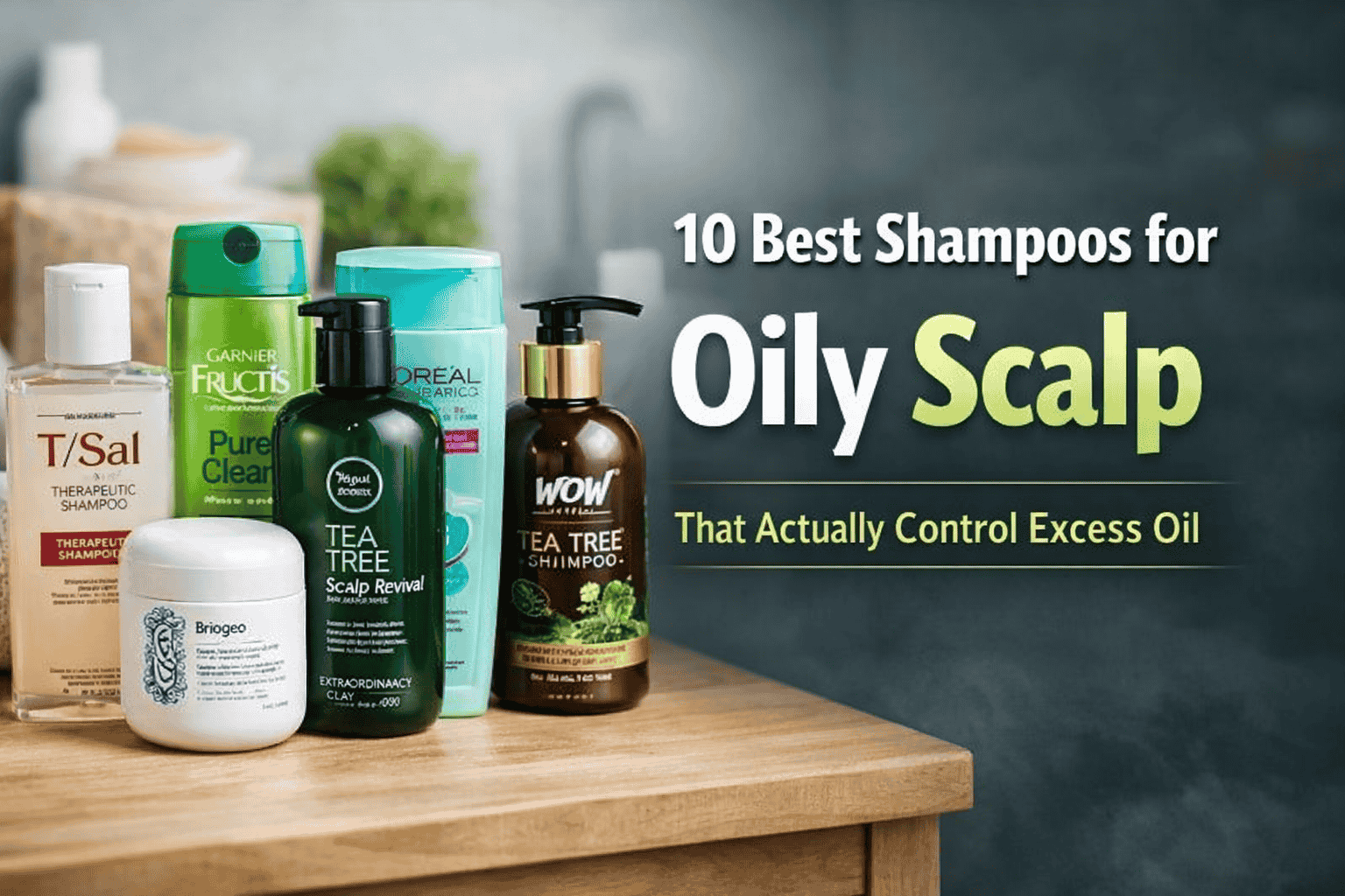 Best Shampoos for Oily Scalp
