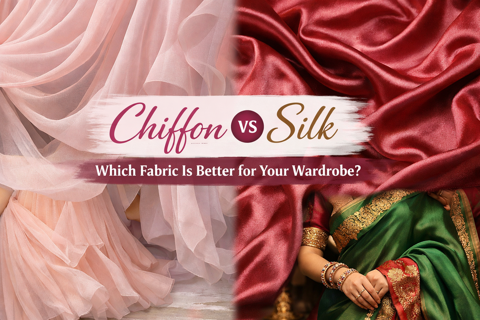 Chiffon vs Silk