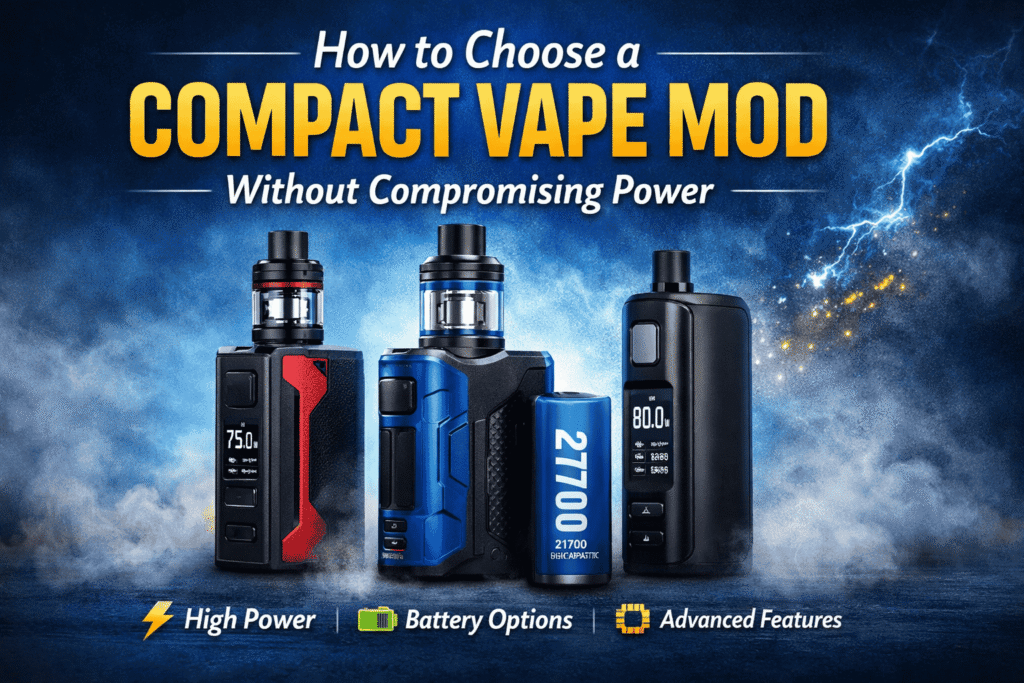 How to Choose a Compact Vape Mod
