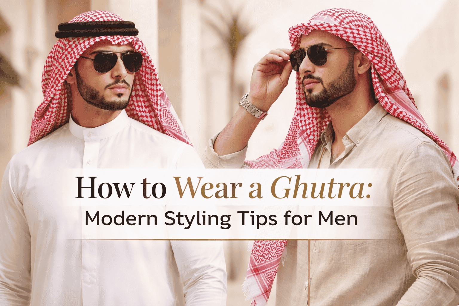 How to Wear a Ghutra