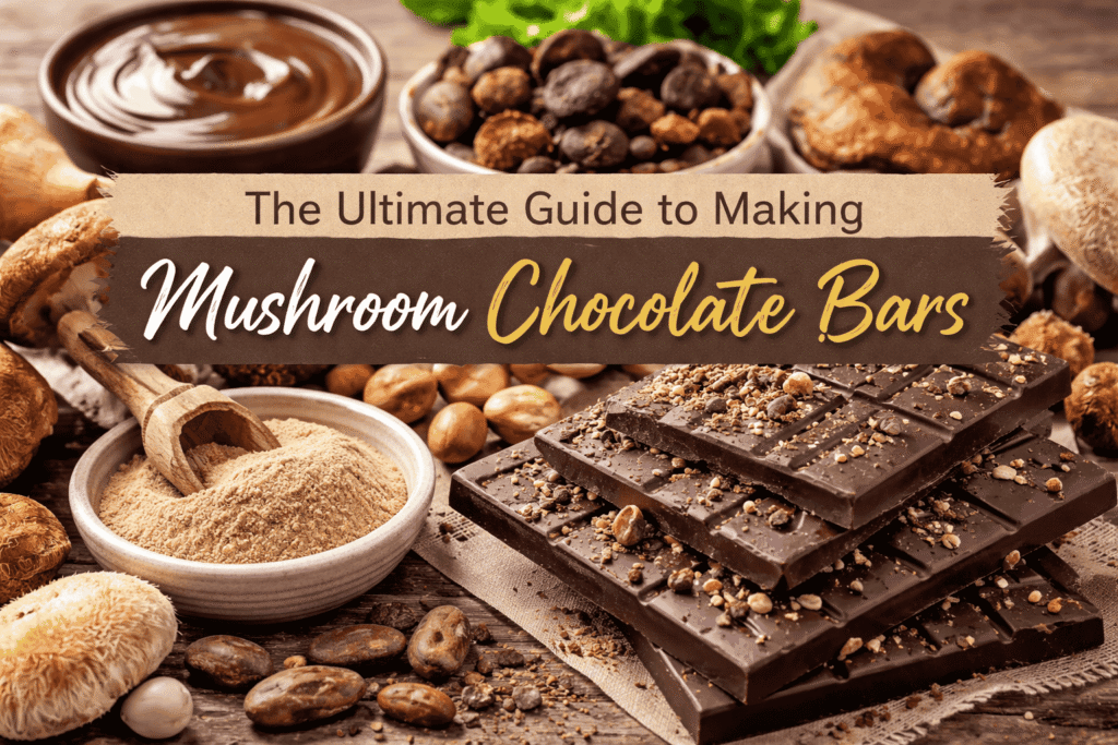 Mushroom Chocolate Bars