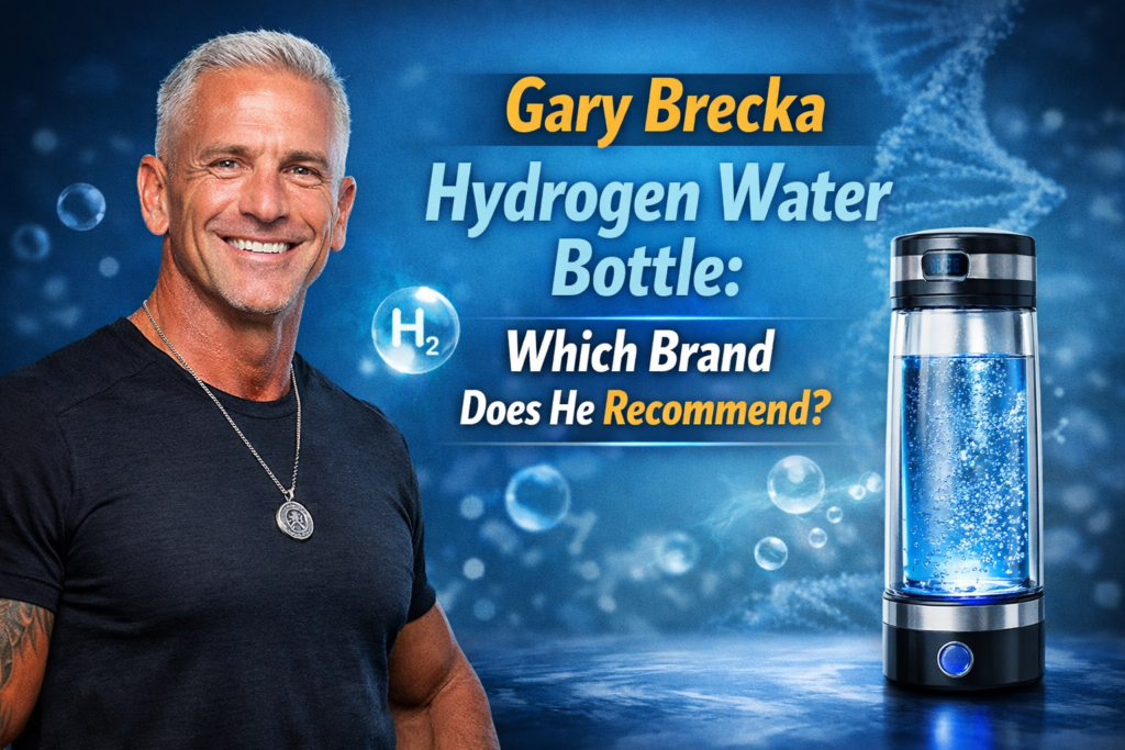 gary brecka hydrogen water bottle