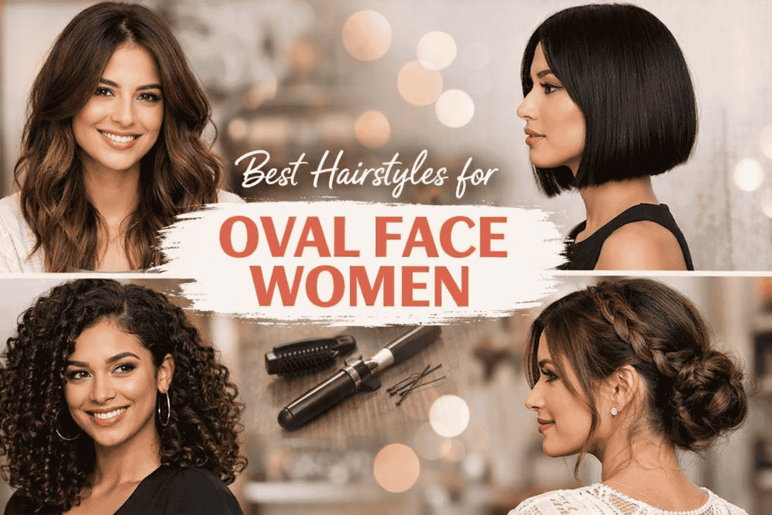 Hairstyles for Oval Face Women