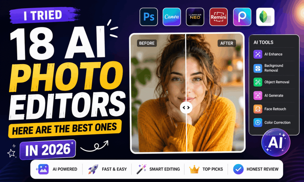18 AI Photo Editors