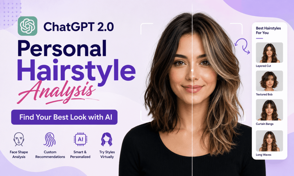 ChatGPT 2.0 Personal Hairstyle Analysis
