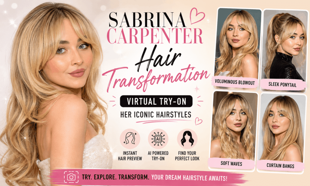 Sabrina Carpenter Hair Transformation